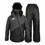 Áo mưa bộ được cấp bằng sáng chế mở theo đường chéo