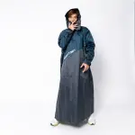 Áo mưa Đài loan liền thân được cấp bằng sáng chế về thiết bị đầu cuối EVO có khóa kéo đôi mở theo đường chéo