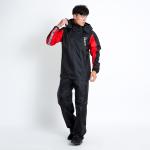 Áo mưa Đài loan bộ. Đi mưa dạo phố trong chiếc áo mưa hai dây kéo chéo đôi